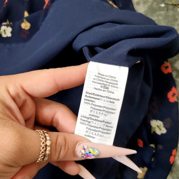 Madewell Ruffle-Strap Confetti Floral Dress - Picture 3 of 7